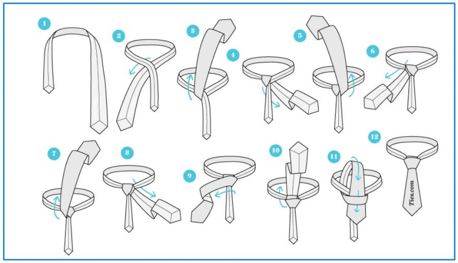 12 Tutorial Cara Memakai Dasi Yang Benar Dan Rapi Beragam Gaya