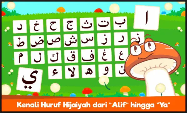 belajar membaca huruf hijaiyah anak dengan gambar dan game