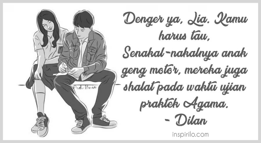  sang panglima tempur geng motor di Bandung tahun  √ 90 Kata Kata Dilan 1990 dan 1991 yang Bikin Baper, Romantis + Lucu