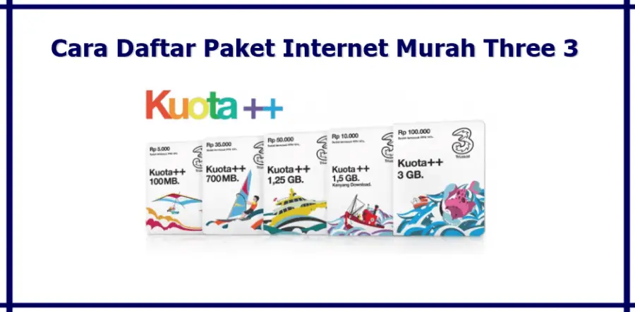  Tri merupakan salah satu perusahaan yang bergerak dalam bidang telekomunikasi dengan nama √ [Update] Paket Internet Tri Murah Terbaru yang Perlu Kamu Ketahui