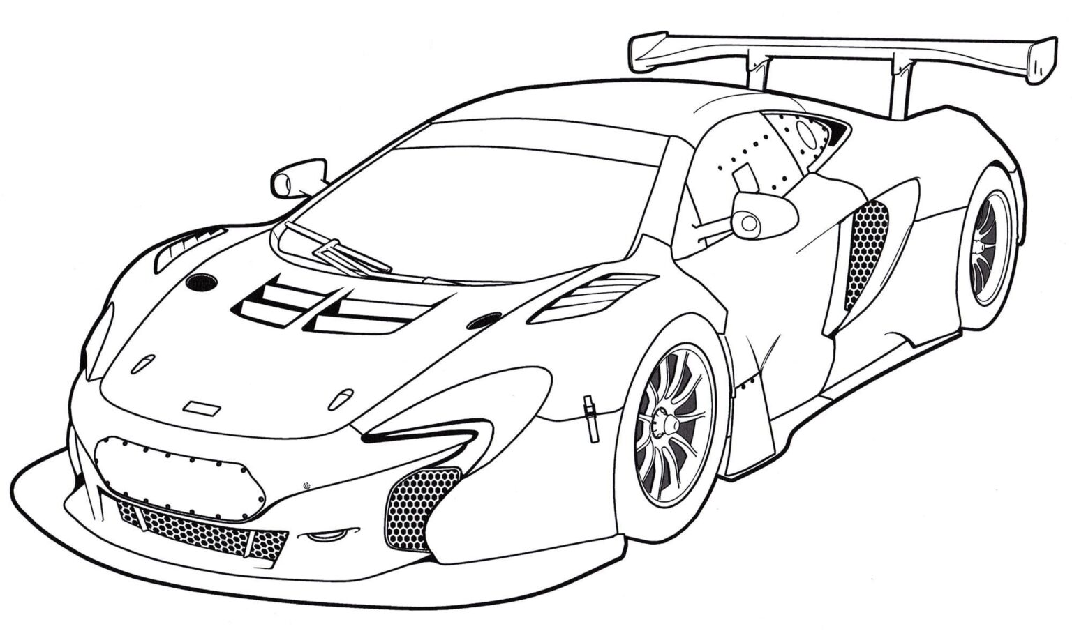 Cars coloring pages - 100 free coloring pages