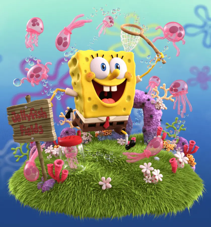 Gambar Spongebob Keren 3D